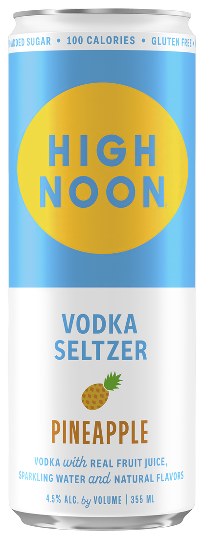 Can of High Noon Pineapple Vodka Seltzer 