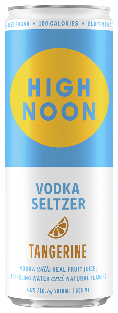 Can of High Noon Tangerine Vodka Seltzer 