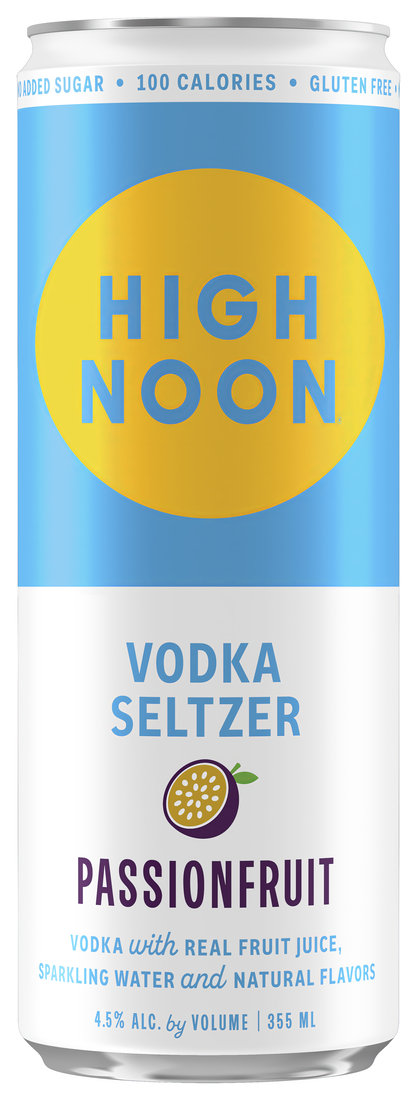 Can of High Noon Passionfruit Vodka Seltzer 