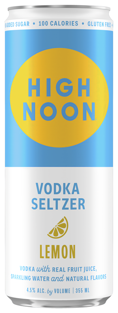 Can of High Noon Grapefruit Vodka Seltzer 