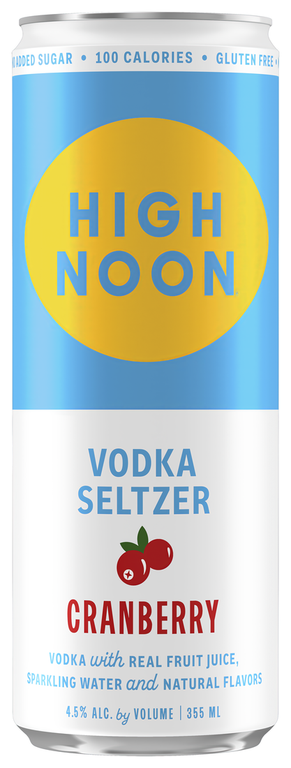 Can of High Noon Cranberry Vodka Seltzer 