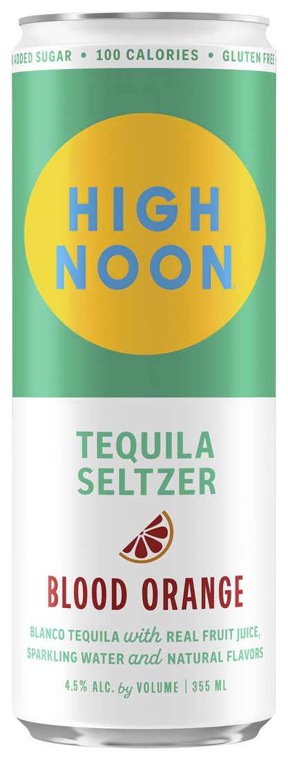 Can of High Noon Blood Orange Tequila Seltzer 