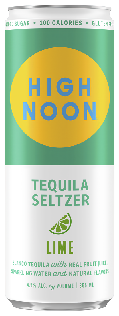 Can of High Noon Lime Tequila Seltzer 