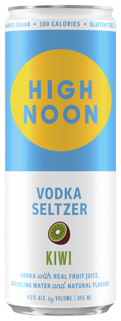 Can of High Noon Kiwi Vodka Seltzer 
