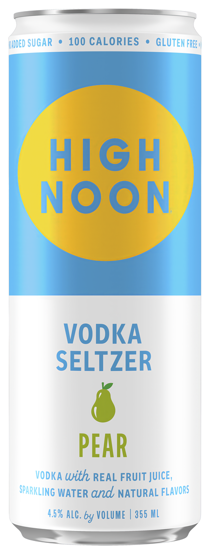 Can of High Noon Pear Vodka Seltzer 